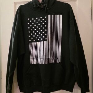 Tony Hawk USA Flag Hoodie Size XL